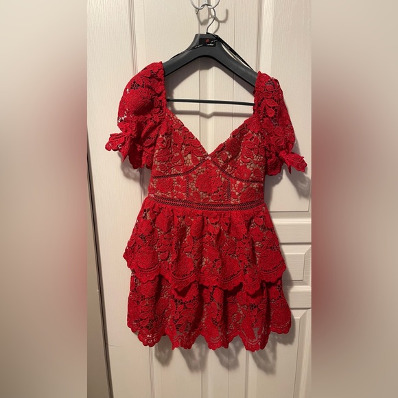 Nwt Self Portrait lace dress - Picture 6 of 11